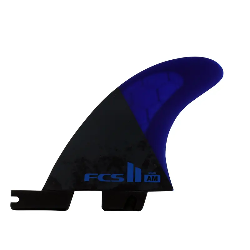 Fcs Ii Am Pc Quad Rear Fin Set – Cobalt Blue, Medium 1