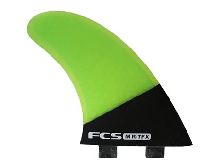 Fcs Pc Mr Tfx Twin + Stabilizer Fin Set – Green, X-Large Performance Combo 1