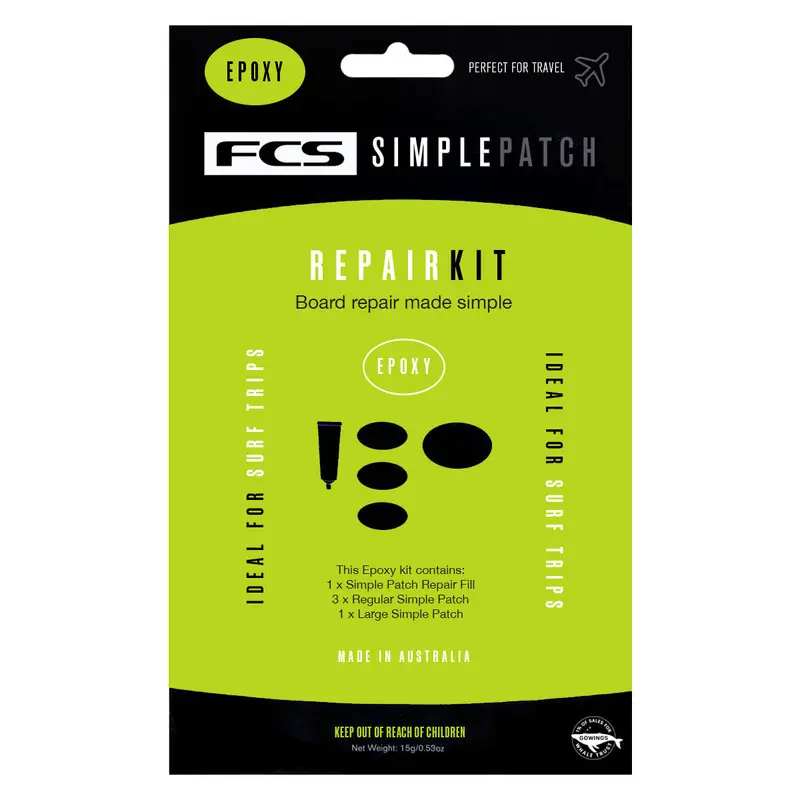 Fcs Simple Epoxy-Based Surfboard Repair Kit 1