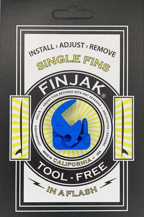 Finjak Tool-Free Fin Clamp – Rincon Blue Finish 1