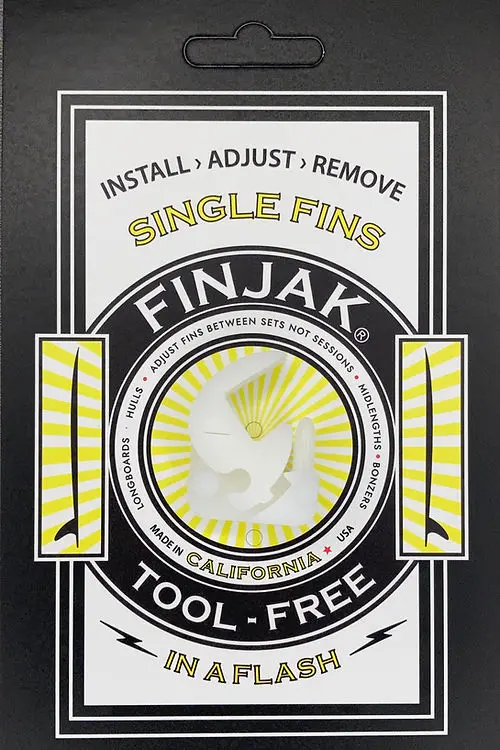 Finjak Tool-Free Fin Clamp – White Sand Finish 1