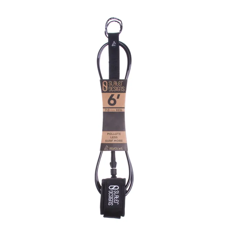 Firewire Slater Designs Surf Leash – 6' X 7.0Mm Black 1