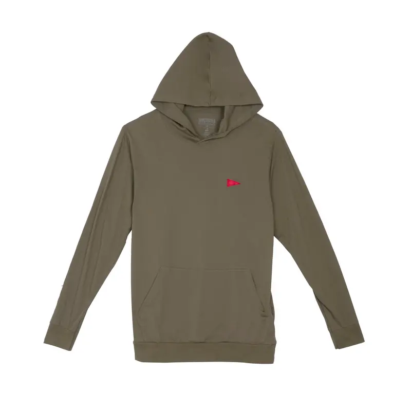 Florence Marine X Repreve Burgee Long-Sleeve Tee – Burnt Olive 1