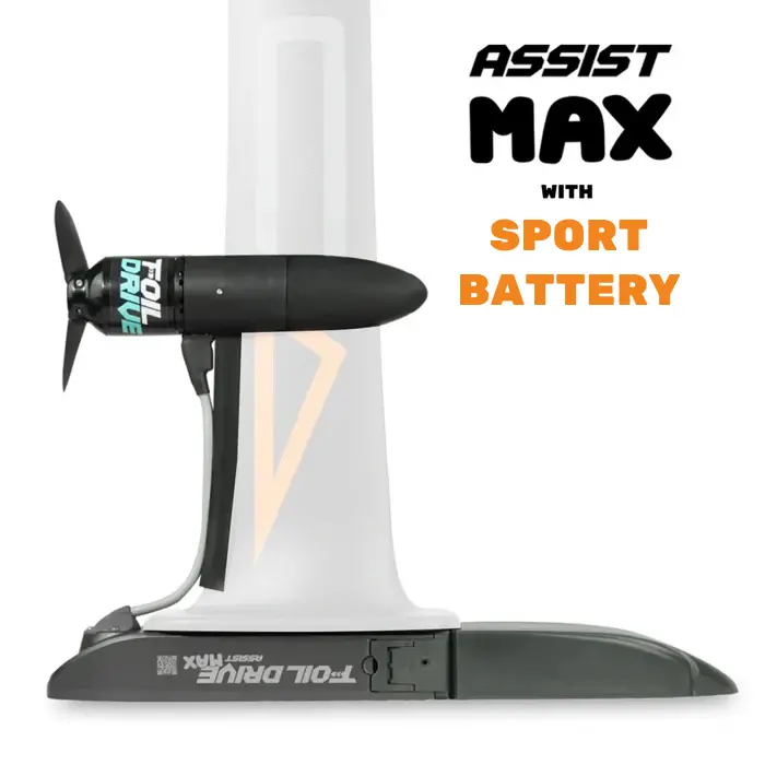 Foil Drive Assist Max Kit – Includes V2 Motor & Sport Battery 1
