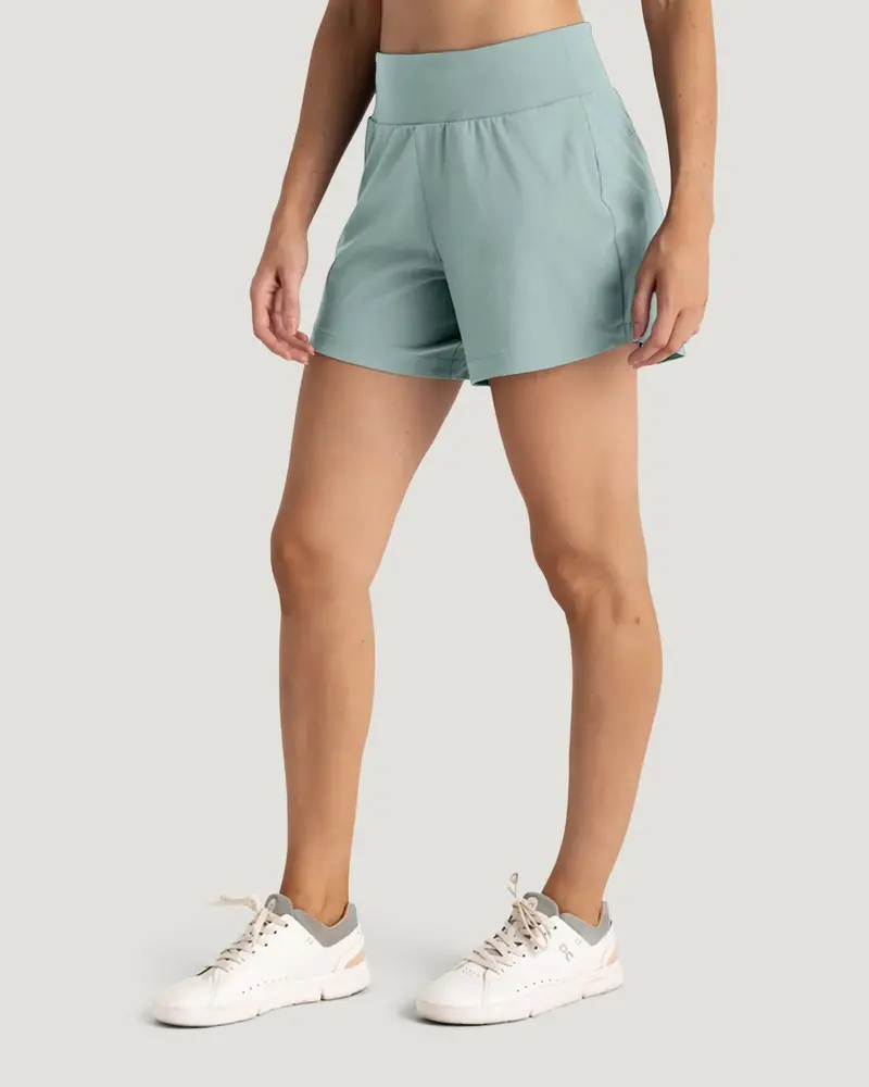 Free Fly Active Breeze Bamboo-Lined 5-Inch Shorts – Ocean Mist 1