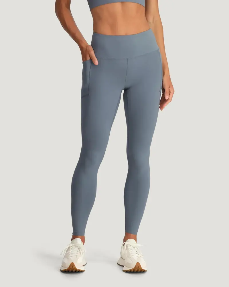 Free Fly All Day 7/8 Pocket Leggings – Stormy Sea Color 1