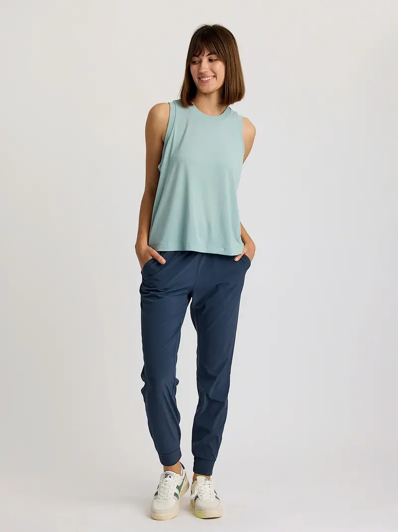 Free Fly Elevate Lightweight Tank Top In Ocean Mist 1