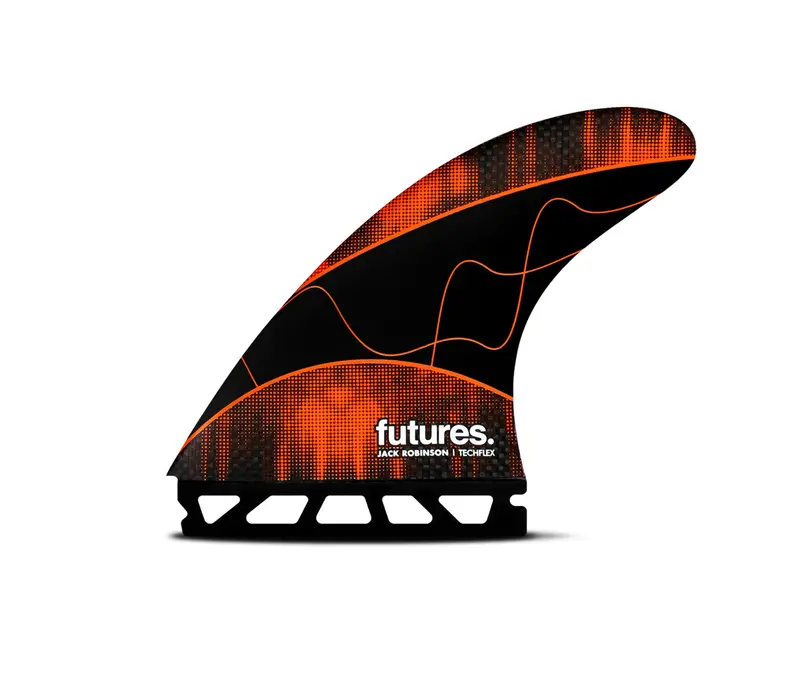 Futures Jack Robinson Techflex Tri-Fin Set – Orange – Large 1