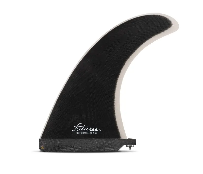 Futures Performance Single Fin – 9" Black/Grey 1