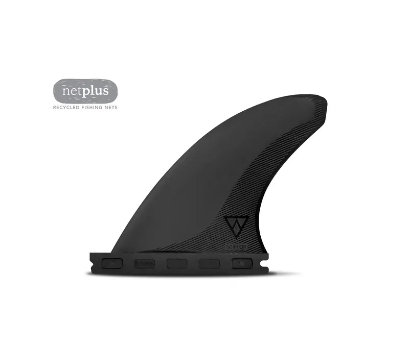 Futures Scimitar Alpha Quad Carbon Rear Fin Set – Black 1