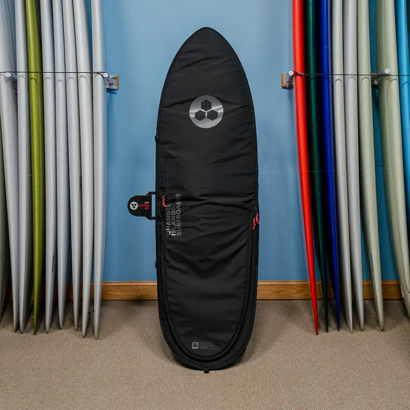 Gently Used Channel Islands Everyday Hybrid Board Bag – Black, Fits 6'3" Boards 1