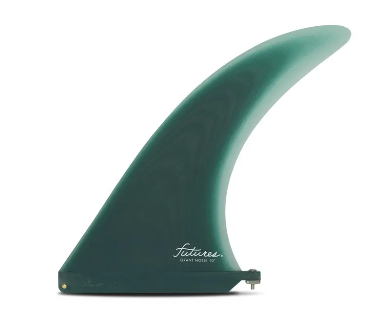 Grant Noble Fiberglass Single Fin Fcs Ii Compatible – Midnight Black, 10 Inches 1