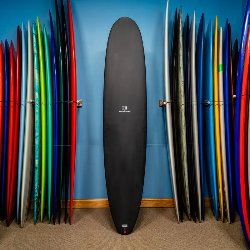 Harley Ingleby Hi4 Thunderbolt Black Longboard – 9'1" 1