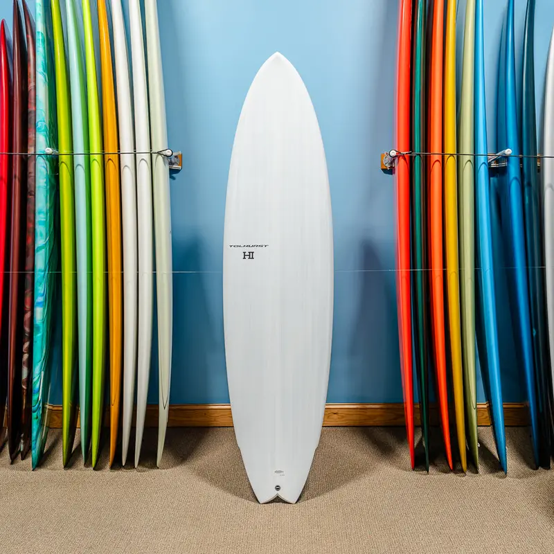 Harley Ingleby Hibt Thunderbolt Red 7'2" Surfboard 1
