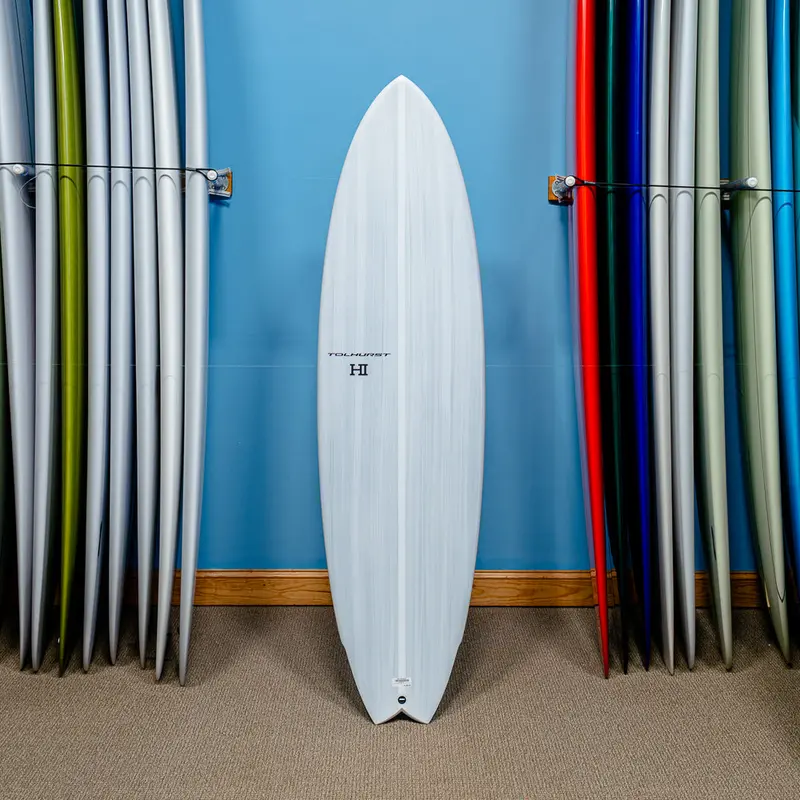 Harley Ingleby Hibt Thunderbolt Red Longboard 6'10" 1