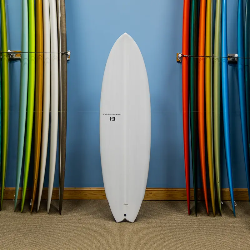Harley Ingleby Hibt Thunderbolt Red Shortboard – 6'2" 1