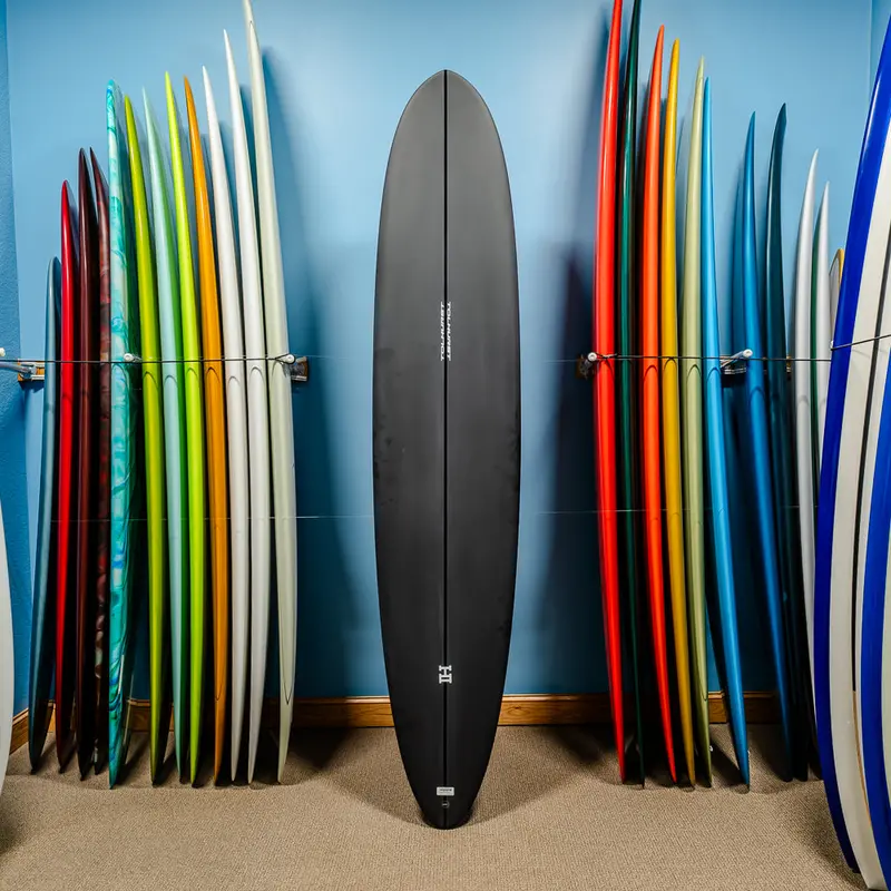 Harley Ingleby Hihp Speed Thunderbolt Black Longboard 9'1" 1