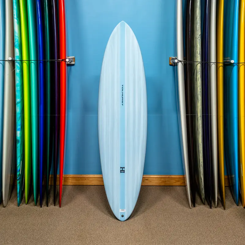 Harley Ingleby Mid 6 Mini Longboard 6'8" – Thunderbolt Red 1