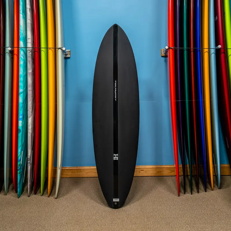 Harley Ingleby Mid 6 Mini Thunderbolt Black Compact Funboard 6'4" 1