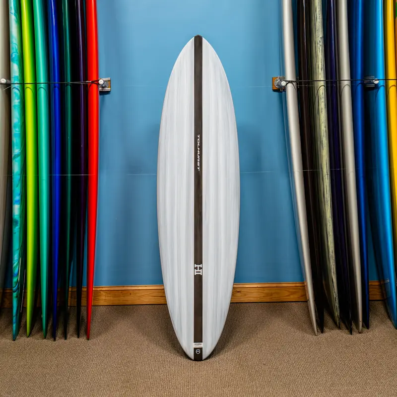 Harley Ingleby Mid 6 Mini Thunderbolt Black Shortboard 6'4" 1