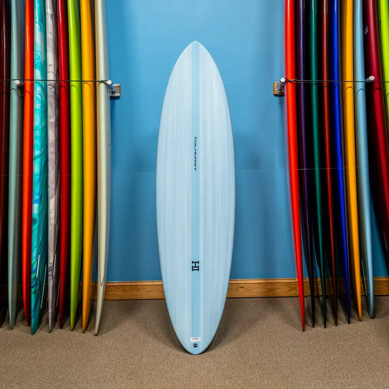 Harley Ingleby Mid 6 Mini Thunderbolt Red Funboard – 6'4" 1