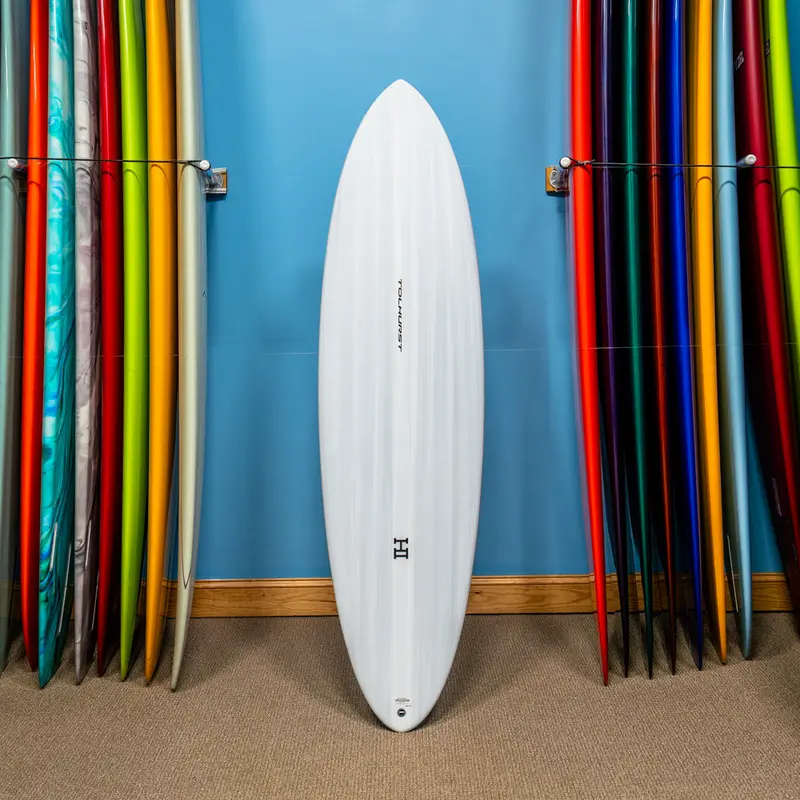 Harley Ingleby Mid 6 Mini Thunderbolt Red Funboard – 6'4" (Variant A) 1