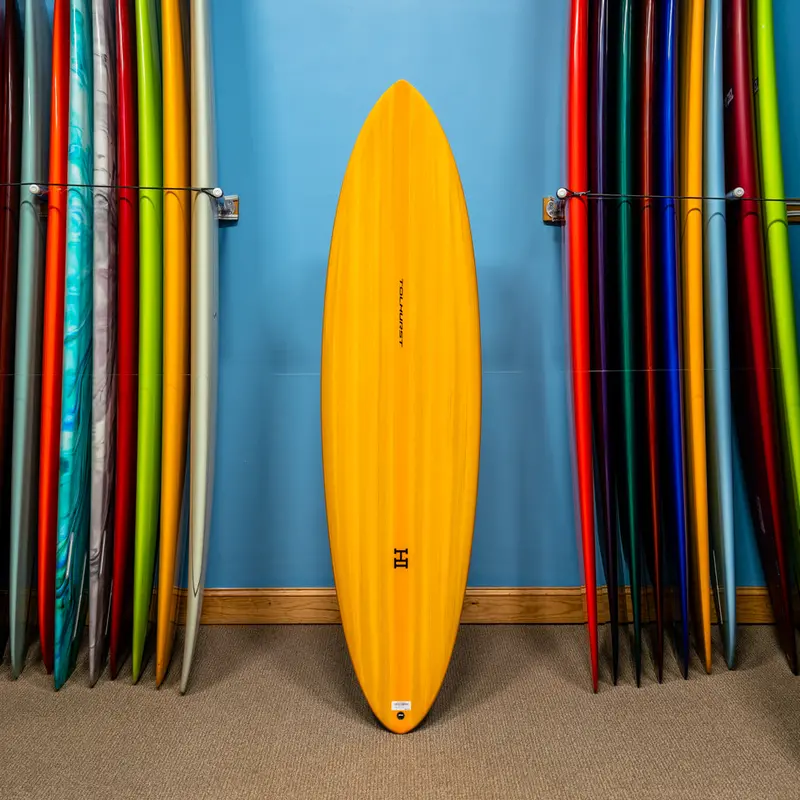 Harley Ingleby Mid 6 Mini Thunderbolt Red Funboard – 6'8" 1