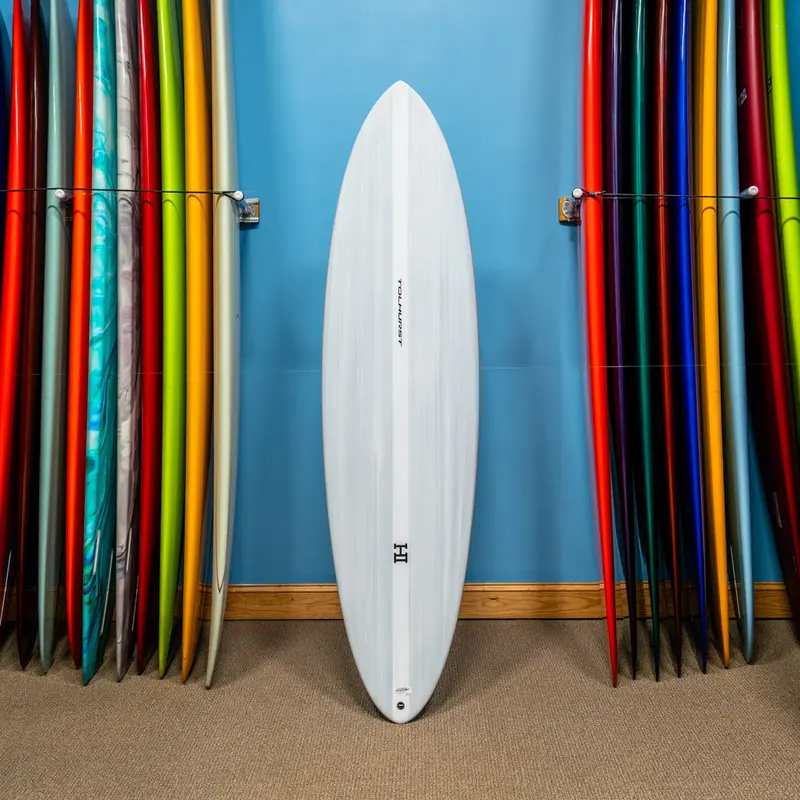 Harley Ingleby Mid 6 Mini Thunderbolt Red Funboard – 6'8" (Variant A) 1