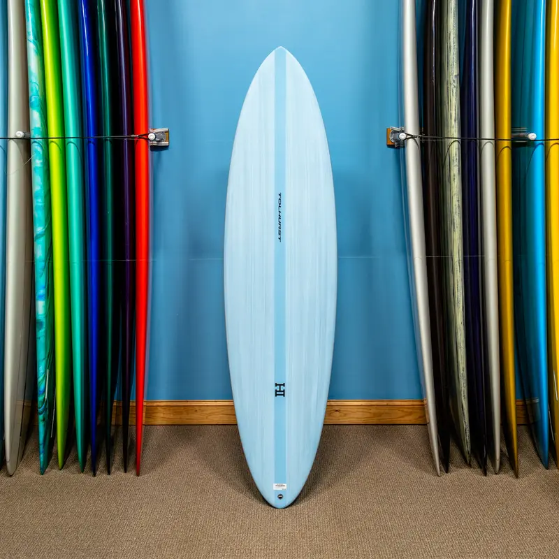 Harley Ingleby Mid 6 Mini Thunderbolt Red Shortboard 6'8" 1