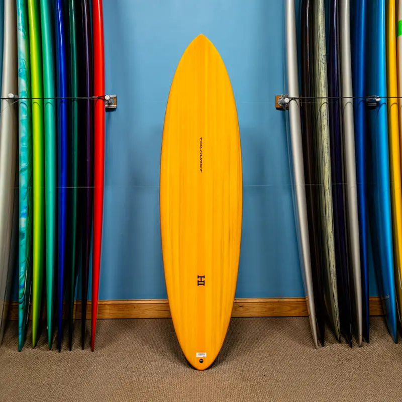 Harley Ingleby Mid 6 Mini Thunderbolt Red Shortboard 6'8" – Variant A 1