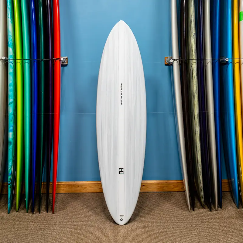 Harley Ingleby Mid 6 Mini Thunderbolt Red Shortboard 6'8" – Variant B 1