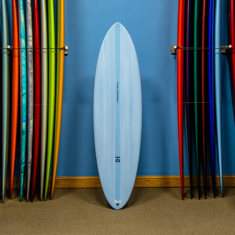 Harley Ingleby Mid 6 Mini Thunderbolt Red Surfboard 6'4" 1