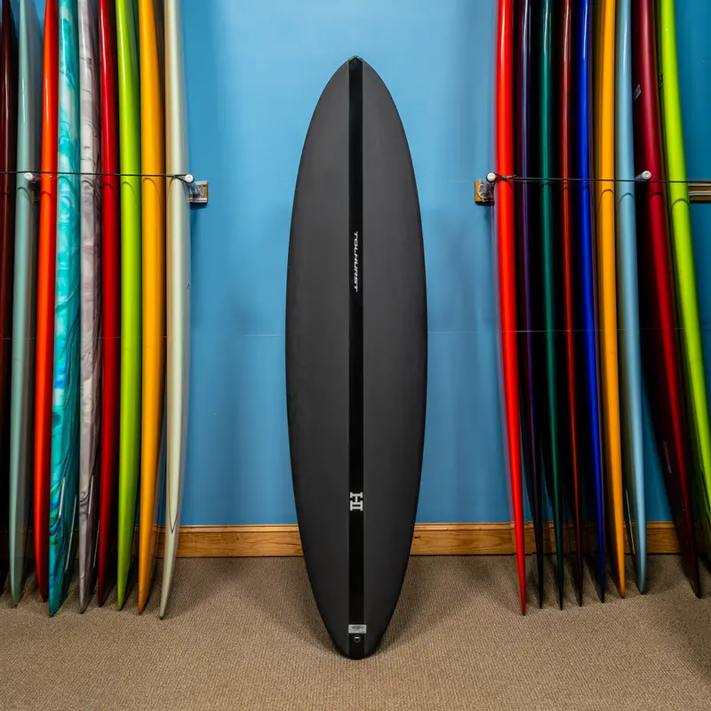 Harley Ingleby Mid 6 Thunderbolt Black Shortboard 7'0" 1