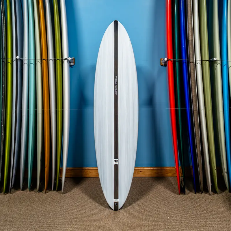 Harley Ingleby Mid 6 Thunderbolt Black Shortboard – 7'0" 1