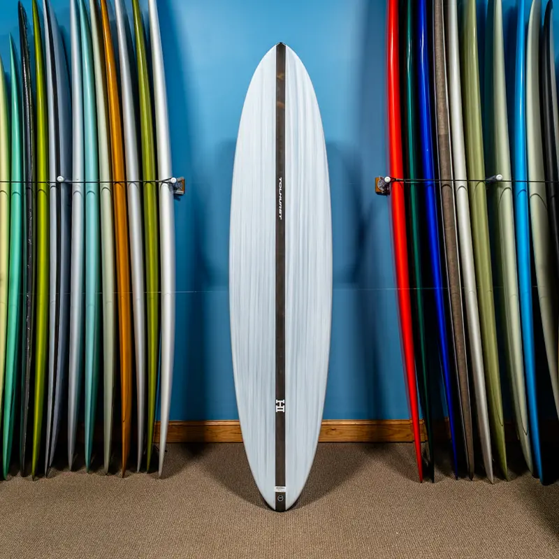 Harley Ingleby Mid 6 Thunderbolt Black Shortboard – 7'10" 1