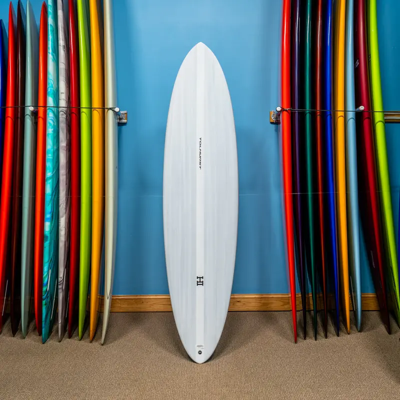 Harley Ingleby Mid 6 Thunderbolt Red Funboard – 7'0" (Variant A) 1