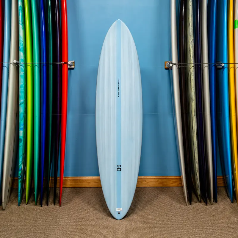 Harley Ingleby Mid 6 Thunderbolt Red Performance Surfboard – 7'0" 1