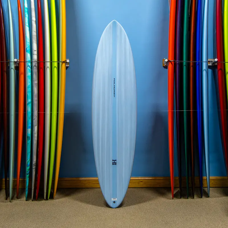 Harley Ingleby Mid 6 Thunderbolt Red Surfboard – 7'0" 1