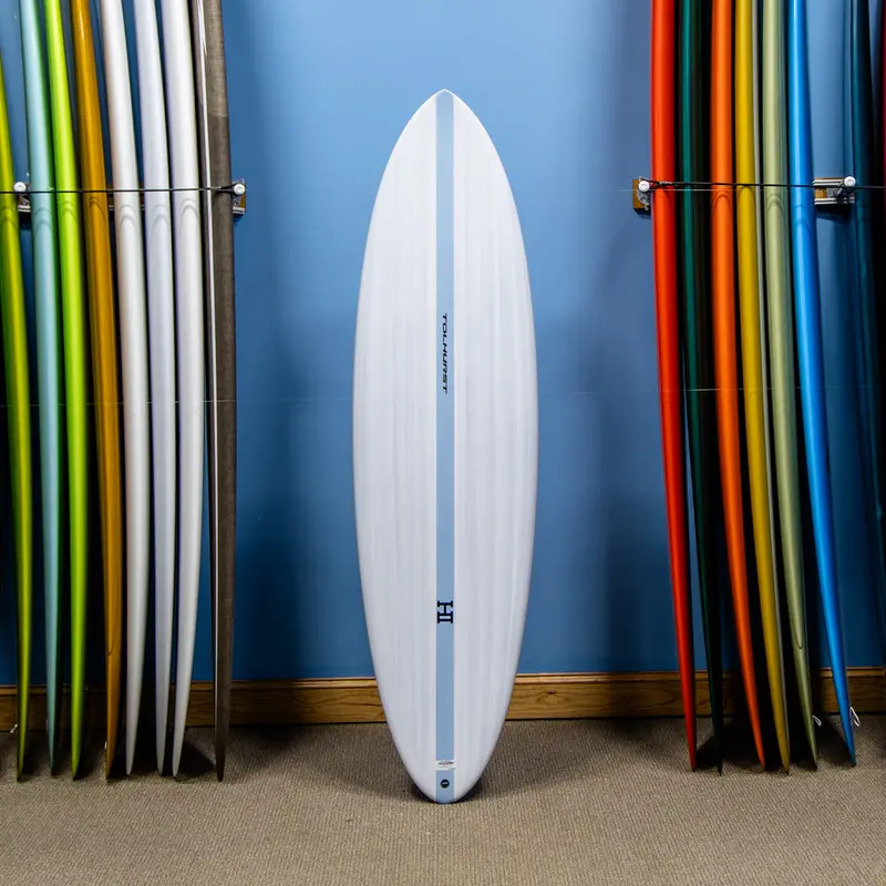 Harley Ingleby Mid 6 Twin Thunderbolt Red Twin-Fin Board 6'4" 1