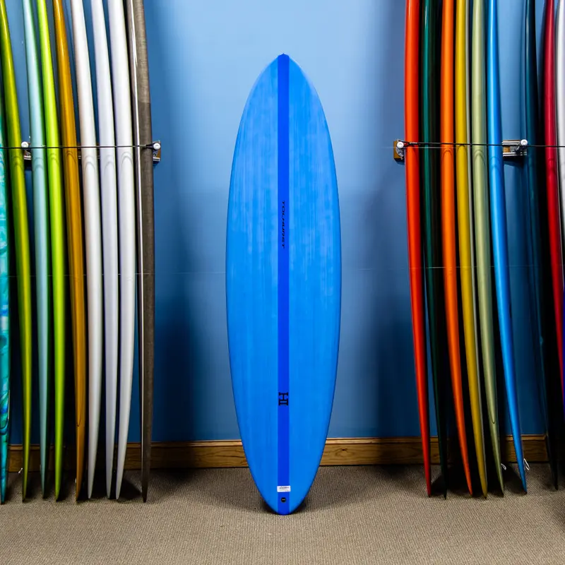Harley Ingleby Mid 6 Twin Thunderbolt Red Twin-Fin Midlength 6'10" 1