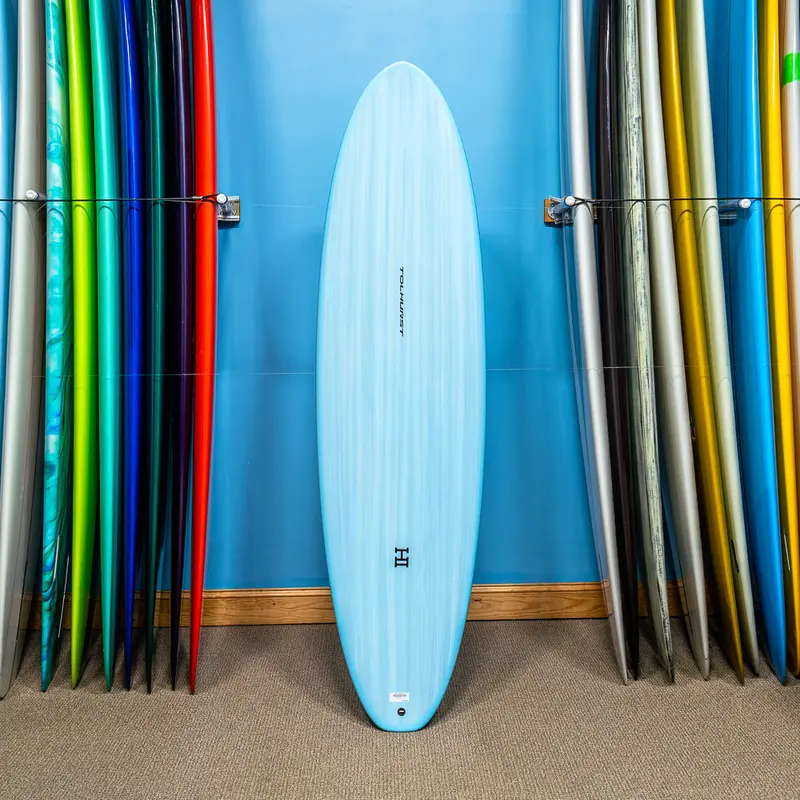 Harley Ingleby Moe Mini Thunderbolt – 6'10" Red Shortboard 1