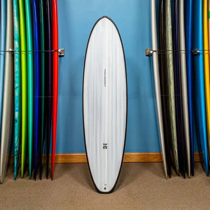 Harley Ingleby Moe Mini Thunderbolt Black Shortboard 6'10" 1
