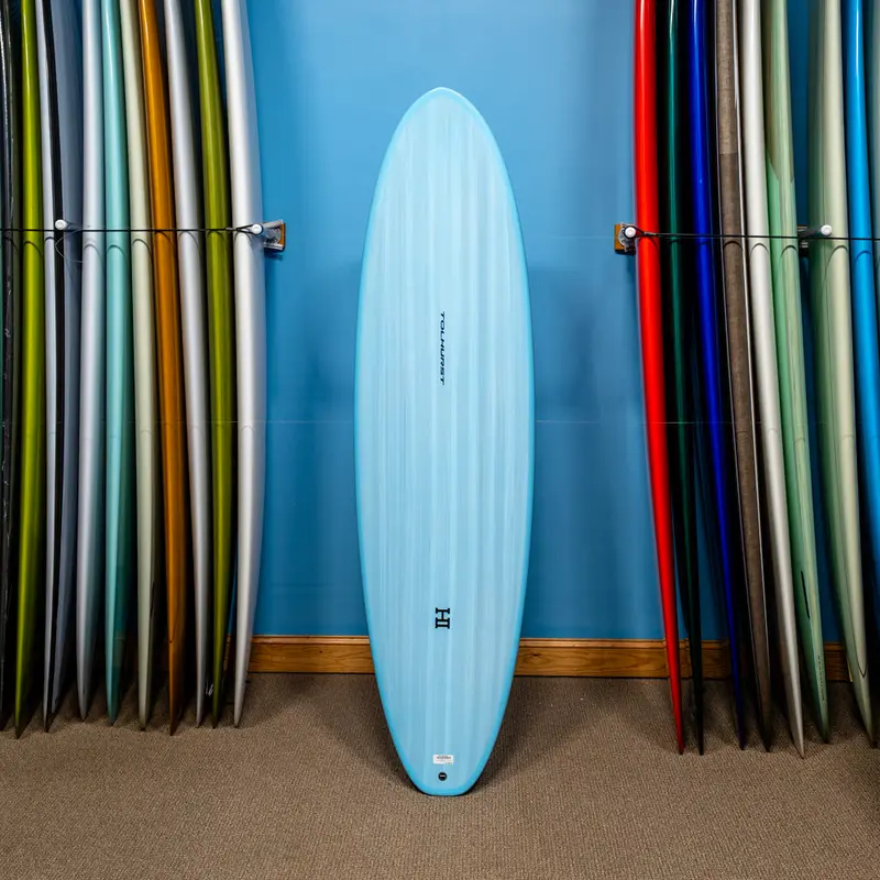 Harley Ingleby Moe Mini Thunderbolt Red Compact Shortboard 6'10" 1