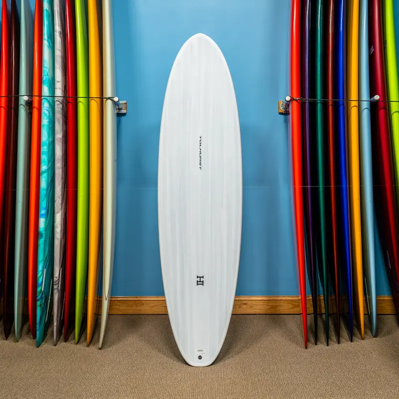 Harley Ingleby Moe Mini Thunderbolt Shortboard – Red, 6'10" 1