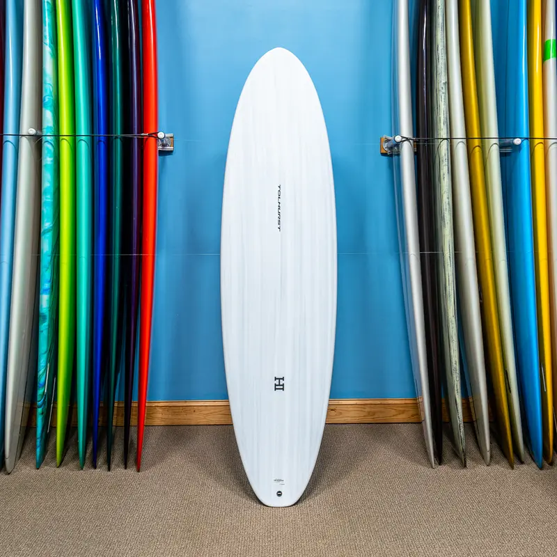 Harley Ingleby Moe Mini Thunderbolt Surfboard – Red, 6'10" 1