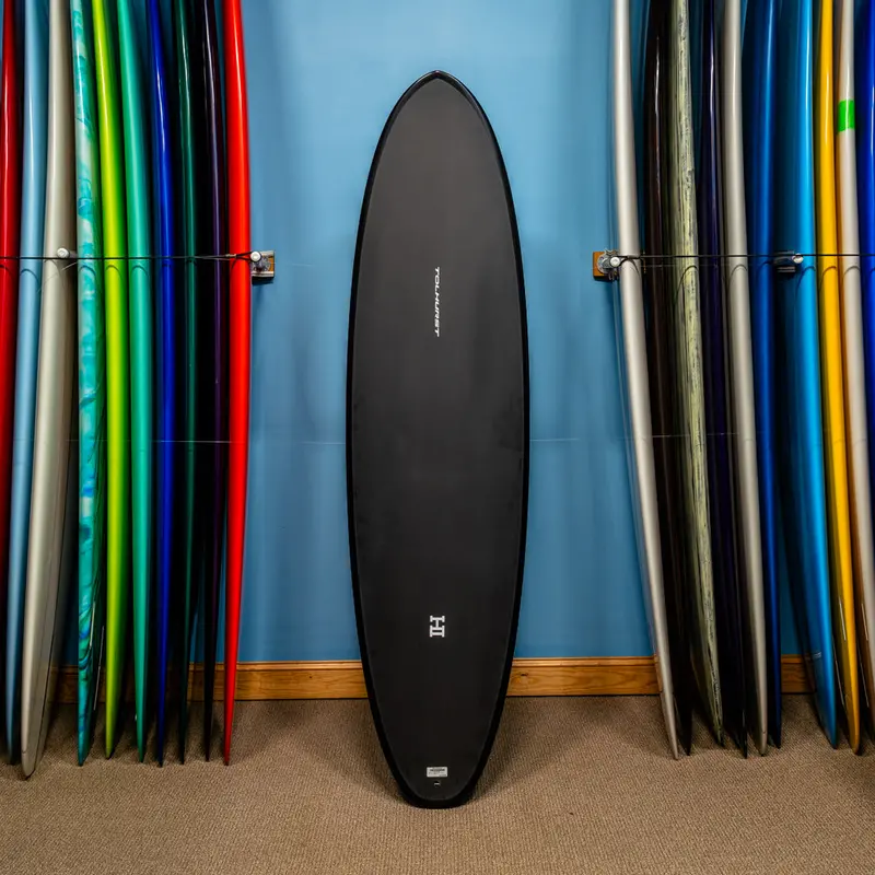 Harley Ingleby Moe Thunderbolt Black Longboard – 7'4" 1