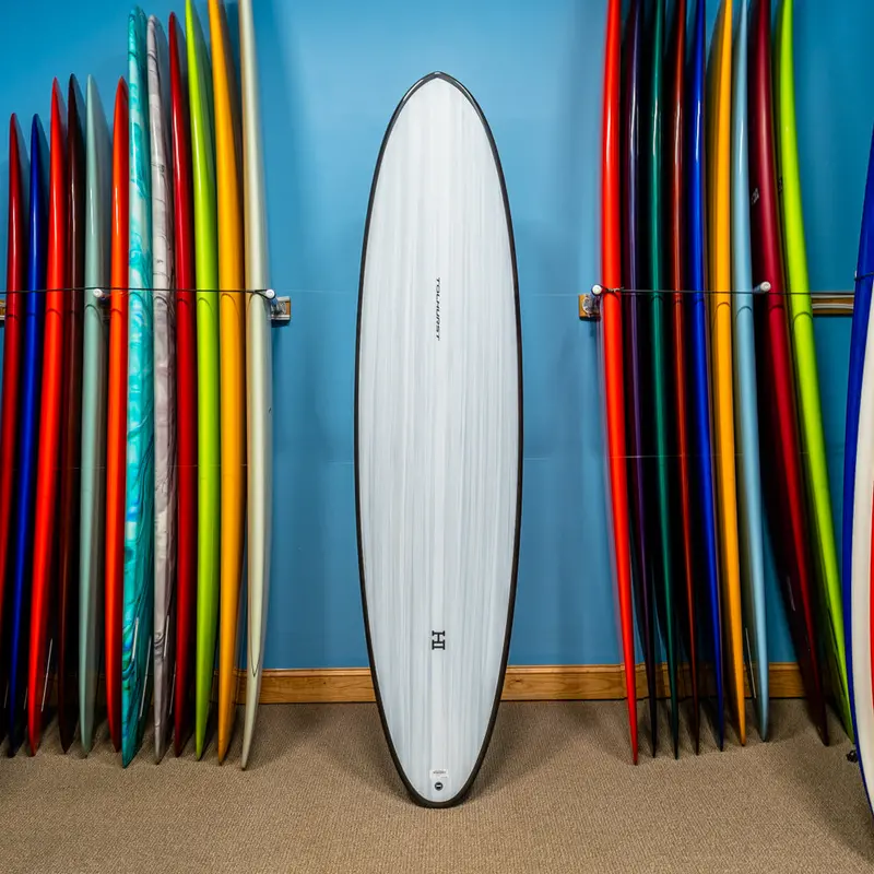 Harley Ingleby Moe Thunderbolt Black Longboard – 8'0" 1