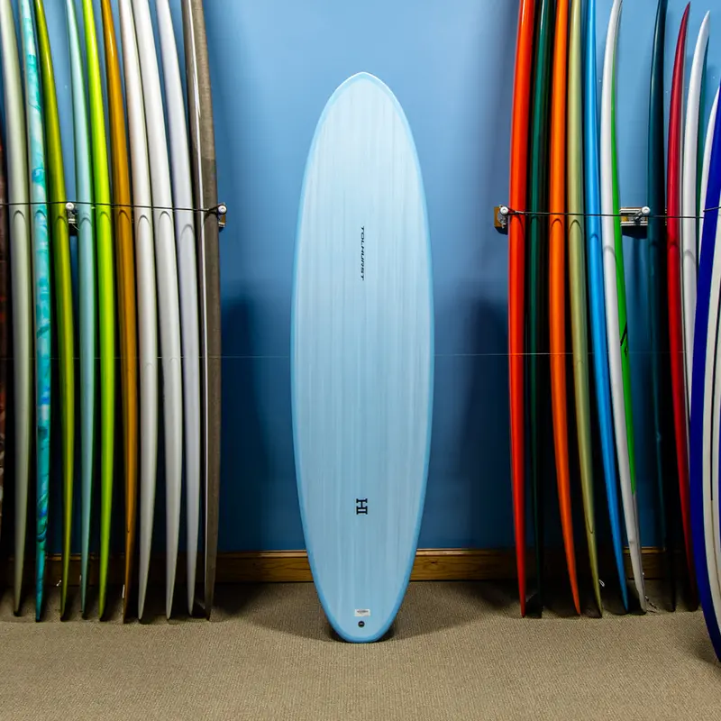 Harley Ingleby Moe Thunderbolt Mid-Length Surfboard 7'4" Red 1