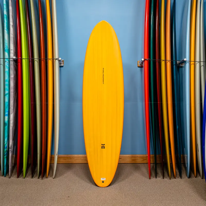 Harley Ingleby Moe Thunderbolt Red 7'2" Midlength Surfboard 1