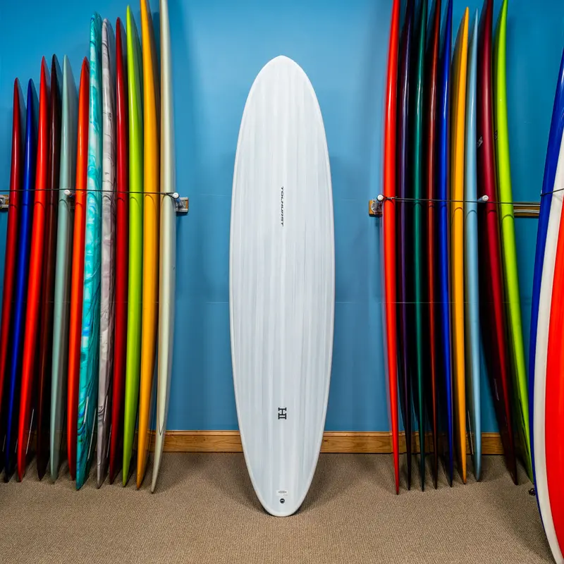 Harley Ingleby Moe Thunderbolt Red Longboard – 8'0" (Variant B) 1